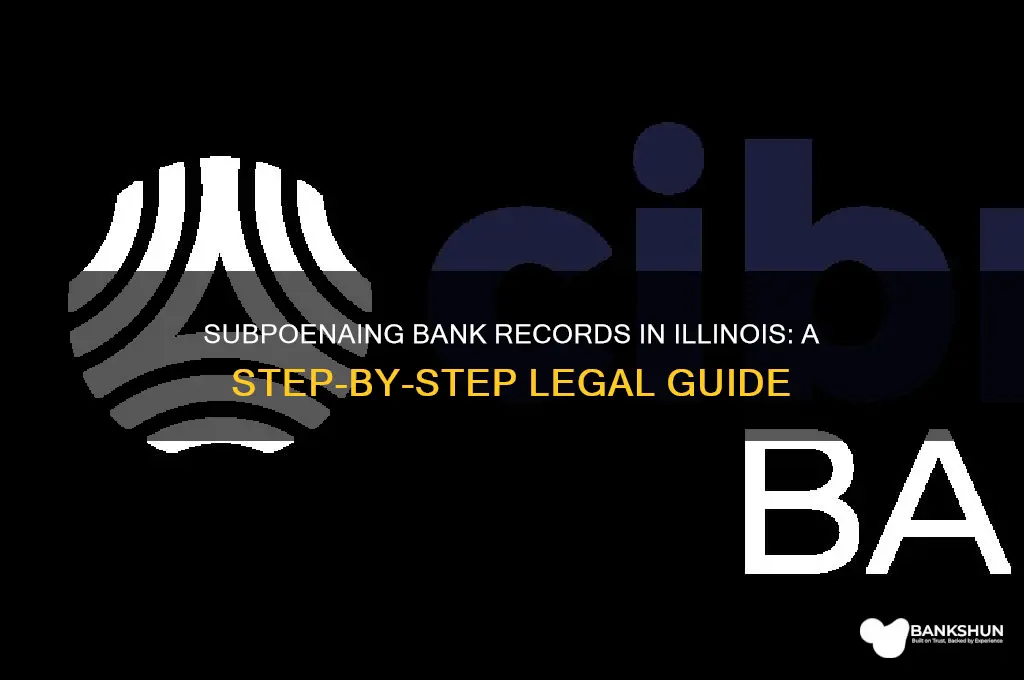 how to subpoena bank records in illinois