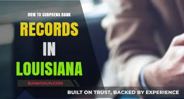 Subpoenaing Bank Records in Louisiana: A Step-by-Step Legal Guide