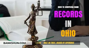 Subpoenaing Bank Records in Ohio: A Step-by-Step Legal Guide