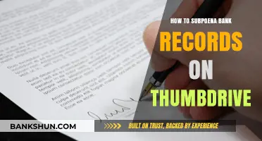Subpoena Bank Records on Thumbdrive: A Step-by-Step Legal Guide