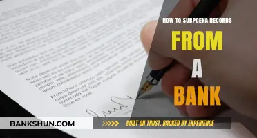 Subpoena Bank Records: A Step-by-Step Legal Guide for Access