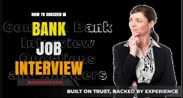 Mastering Bank Job Interviews: Essential Tips for Success and Confidence