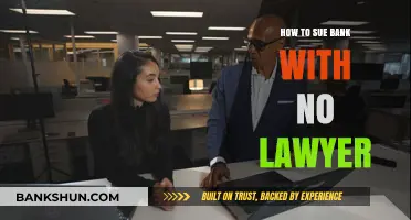 Sue Your Bank Without a Lawyer: A Step-by-Step Guide