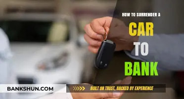 Surrendering Your Car to the Bank: A Step-by-Step Guide