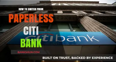 Switching from Paperless Citi Bank: A Step-by-Step Guide to Transition
