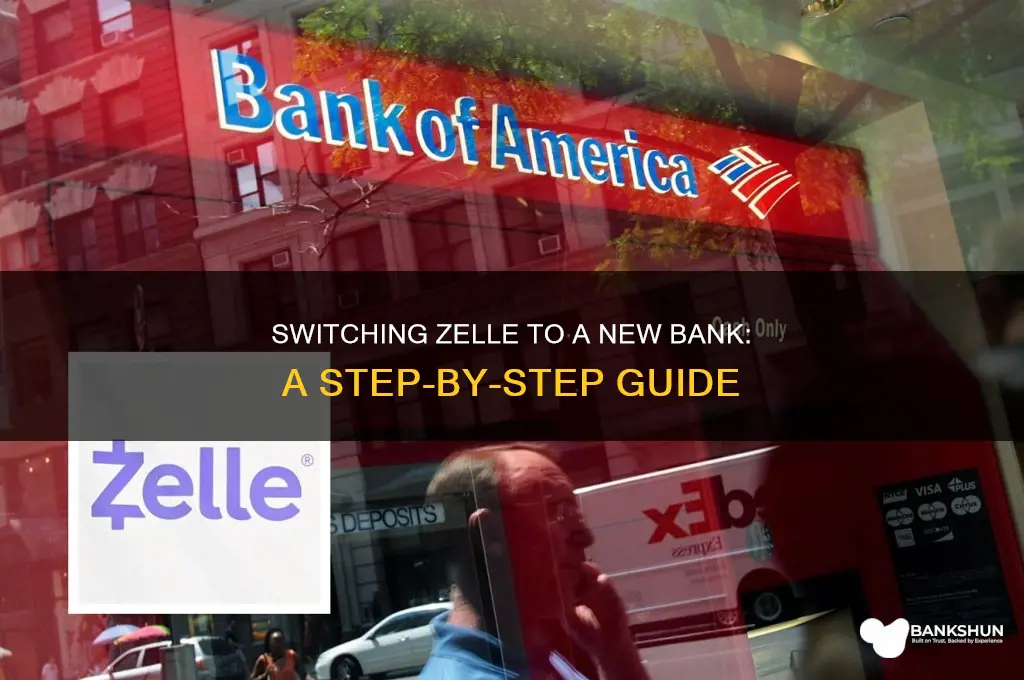 how to switch zelle to another bank