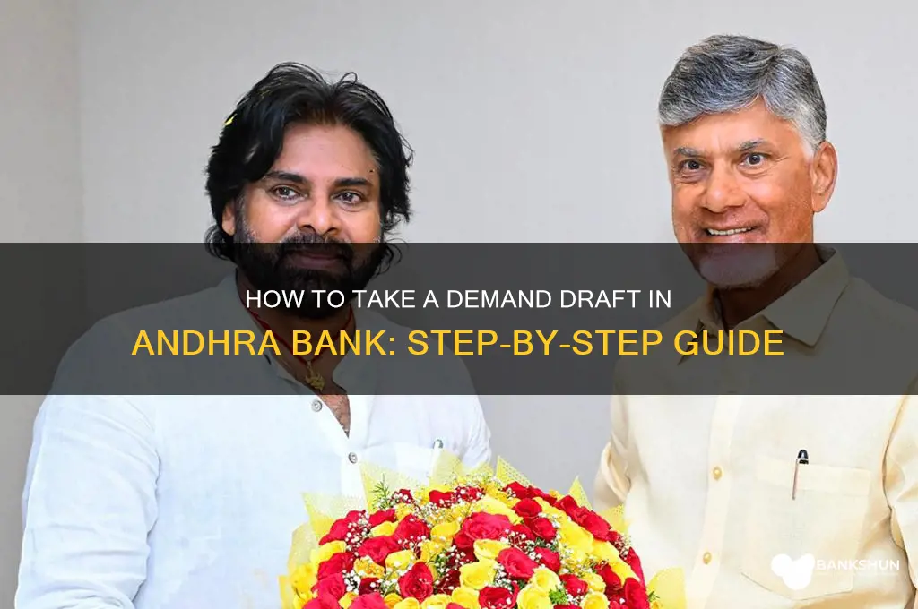 how to take dd in andhra bank
