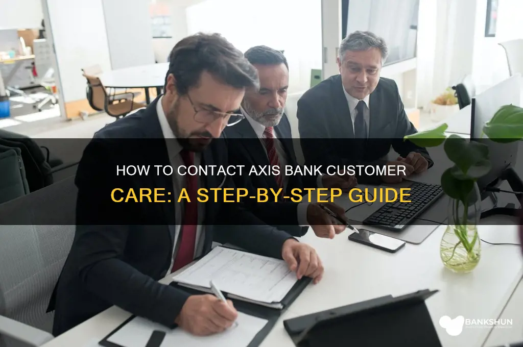 how to talk axis bank customer care