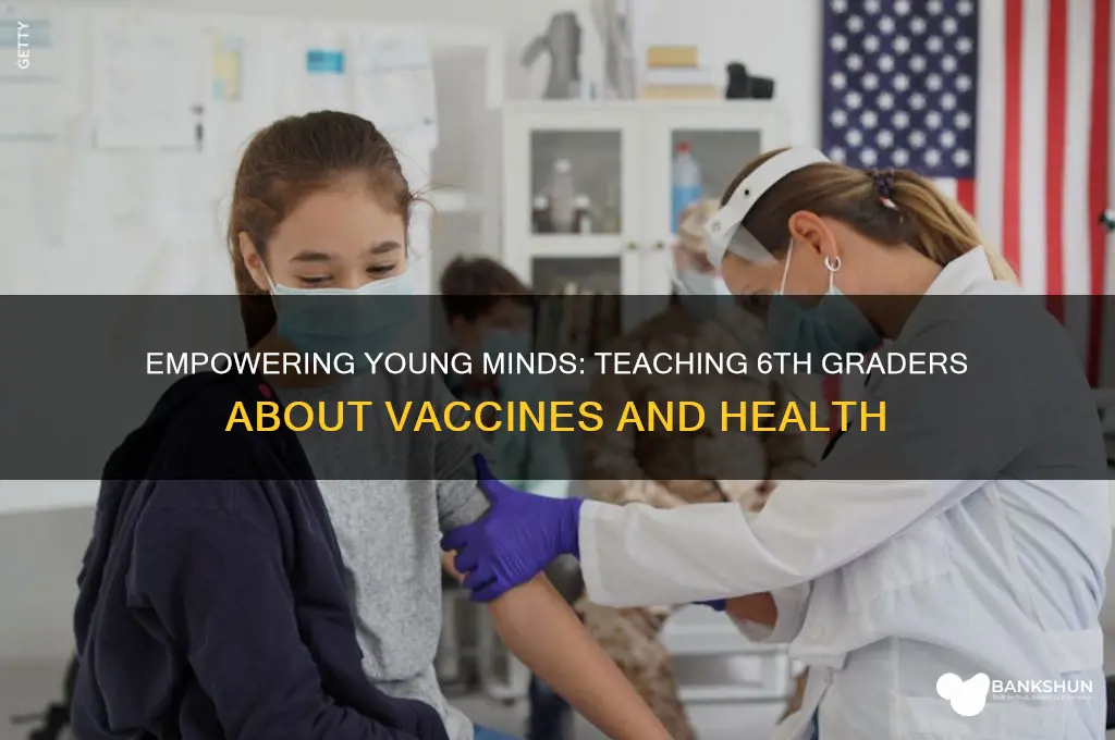 how to teach 6th graders about vaccines