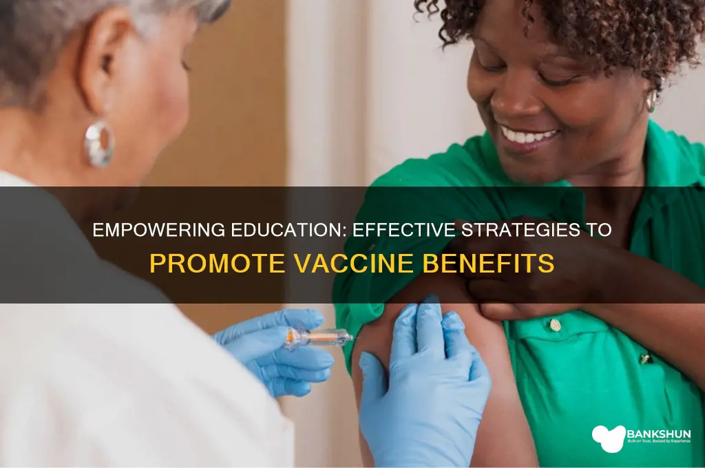 how to teach someone vaccines are good