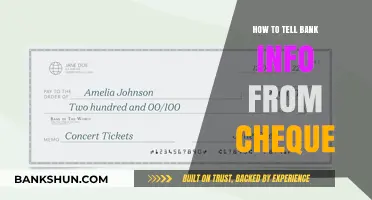Understanding Your Cheque: A Guide to Identifying Bank Information Easily