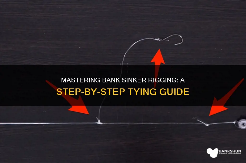 how to tie on a bank sinker