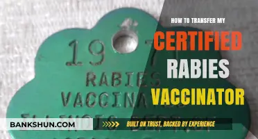 Transferring Your Certified Rabies Vaccinator License: A Step-by-Step Guide