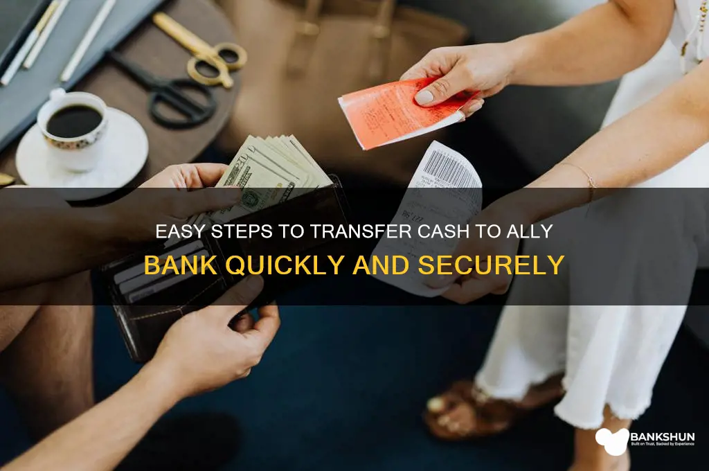 how to trasnfer cash to ally bank