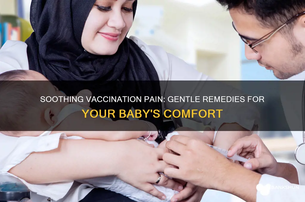 how to treat vaccination pain in infants