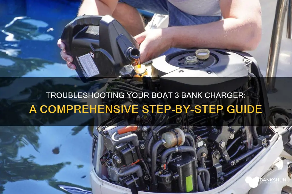 how to troubleshoot boat 3 bank charger