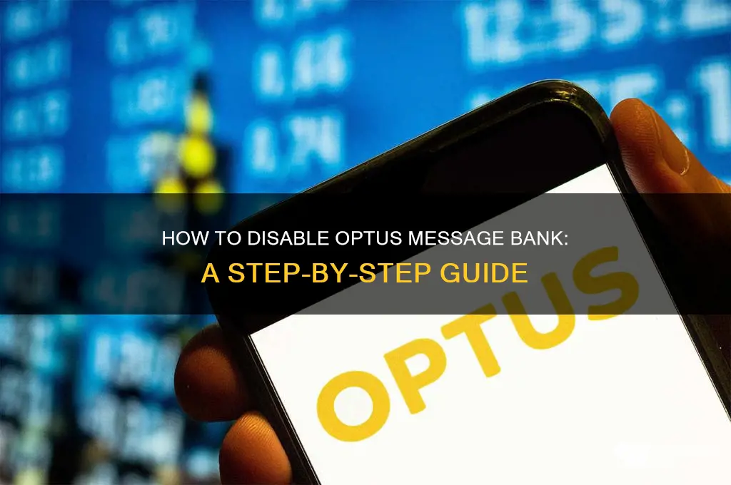 how to turn message bank off optus