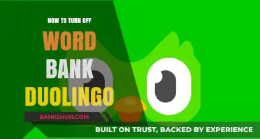 How to Disable Duolingo's Word Bank Feature: A Quick Guide