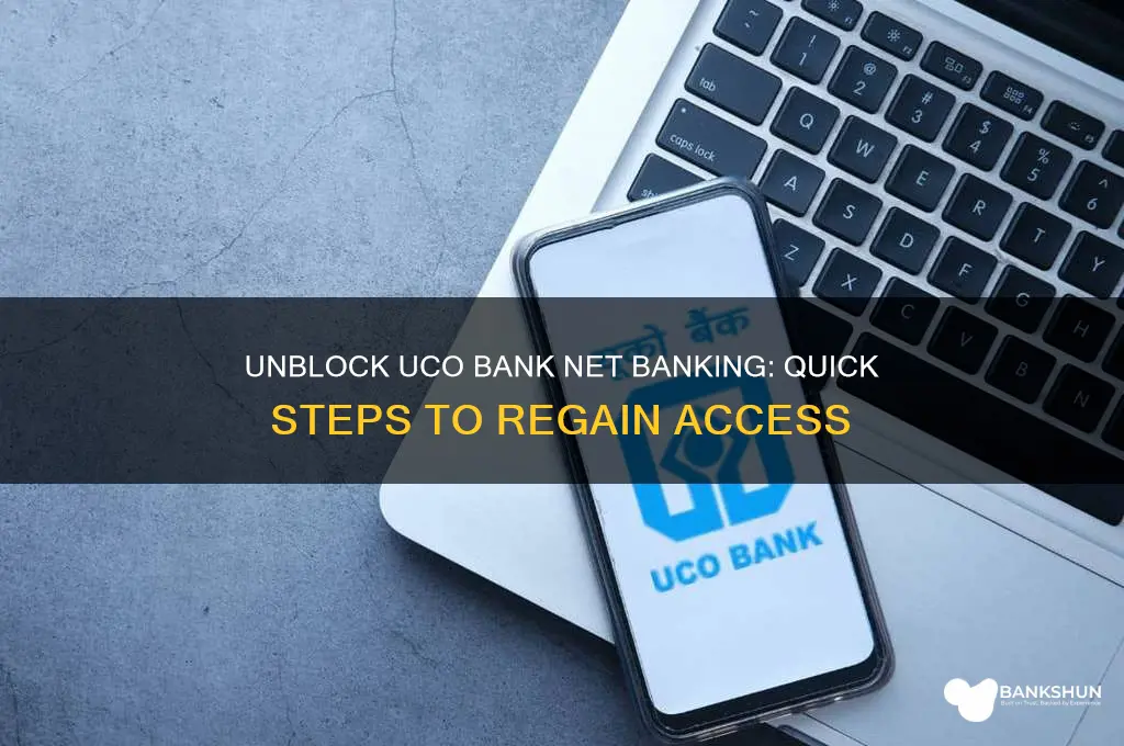 how to unblock uco bank net banking