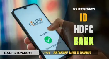 Unblock Your HDFC Bank UPI ID: A Step-by-Step Guide