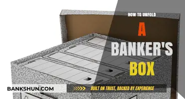 Mastering the Art of Unfolding a Banker's Box: A Step-by-Step Guide