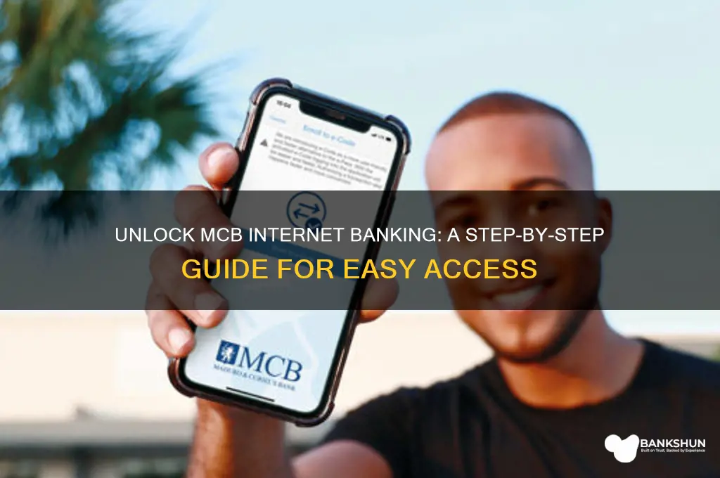 how to unlock my mcb internet banking