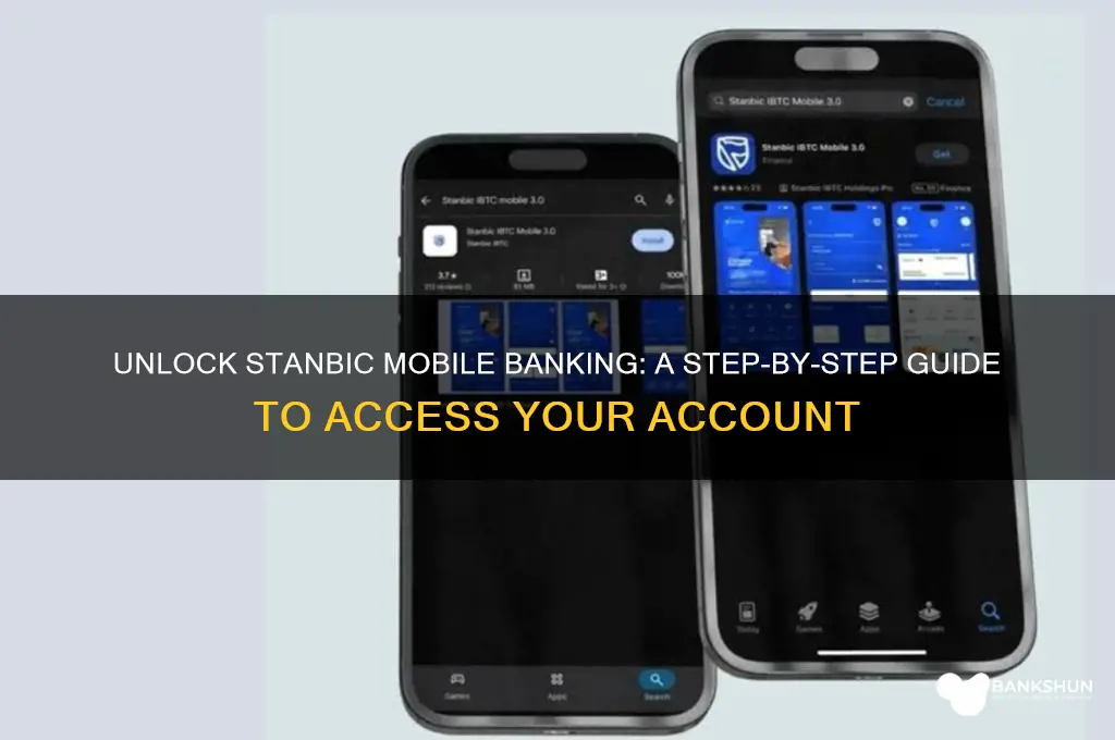 how to unlock my stanbic mobile banking