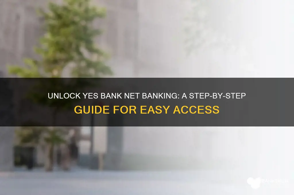 how to unlock yes bank net banking