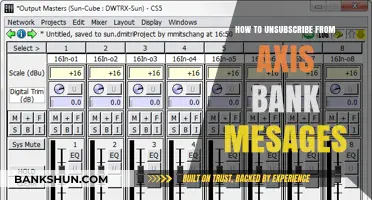 Stop Axis Bank Alerts: Easy Steps to Unsubscribe from Messages