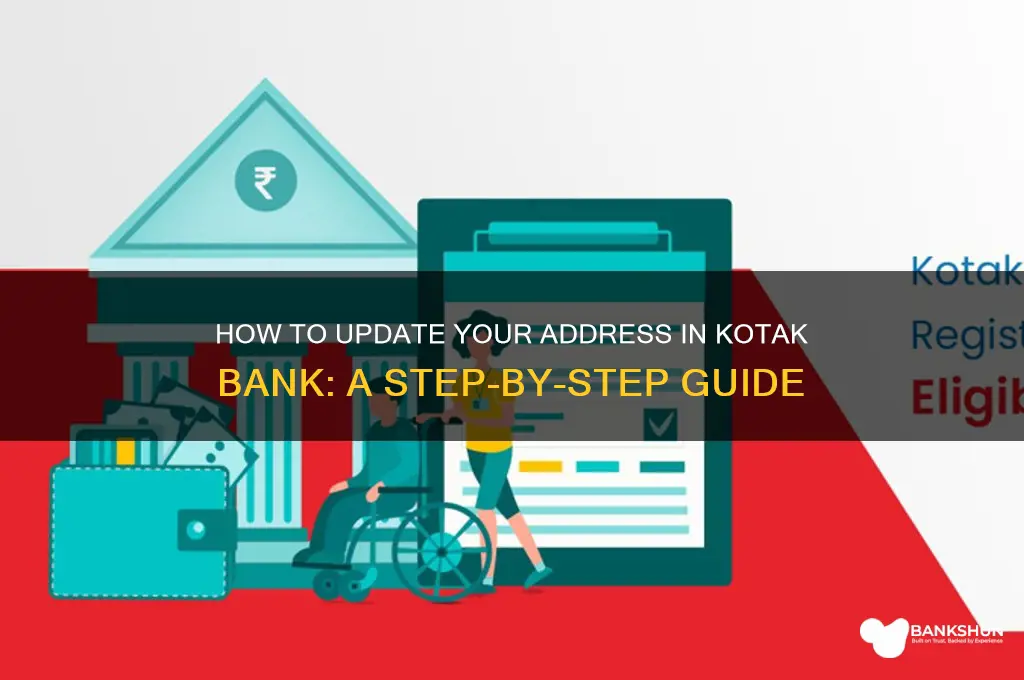 how to update address in kotak bank