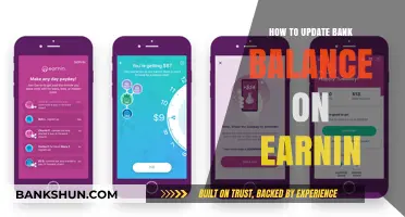 Quick Guide: Updating Your Bank Balance on Earnin App