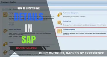 Step-by-Step Guide: Updating Bank Details in SAP Made Easy