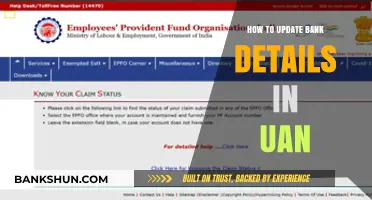 Step-by-Step Guide: Updating Bank Details in Your UAN Account
