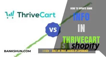 Updating Your Bank Details in ThriveCart: A Step-by-Step Guide