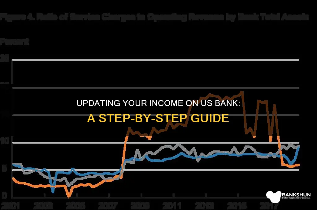 how to update income on us bank