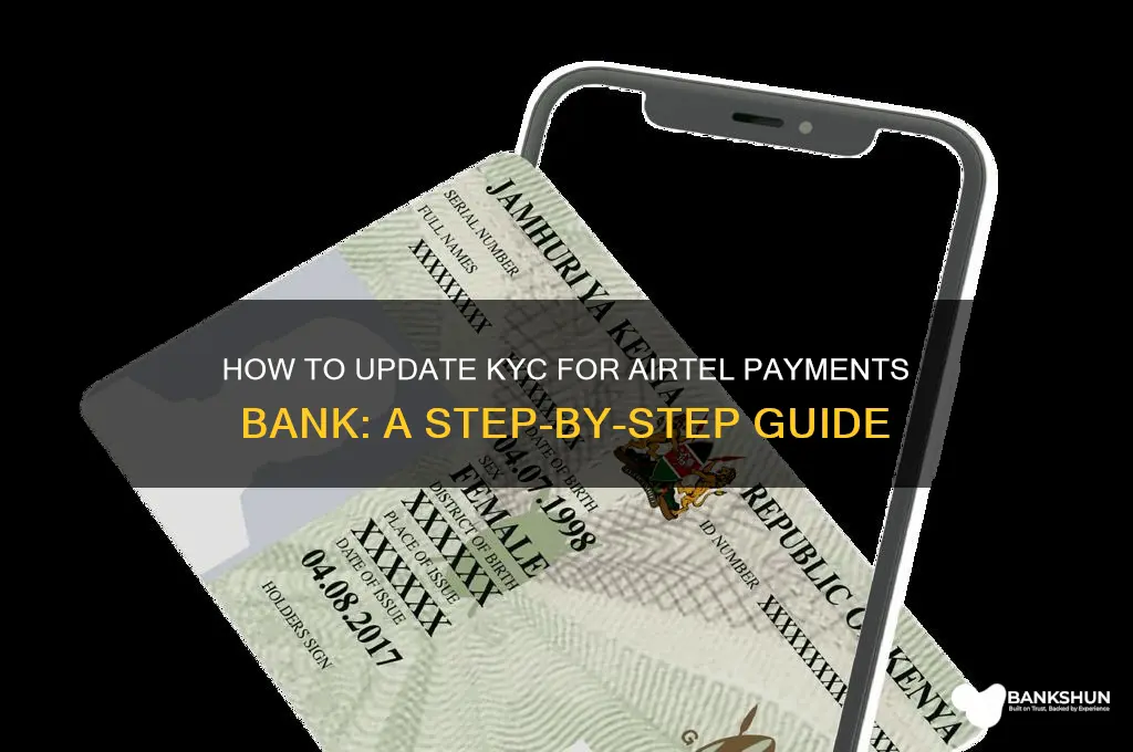 how to update kyc airtel payment bank