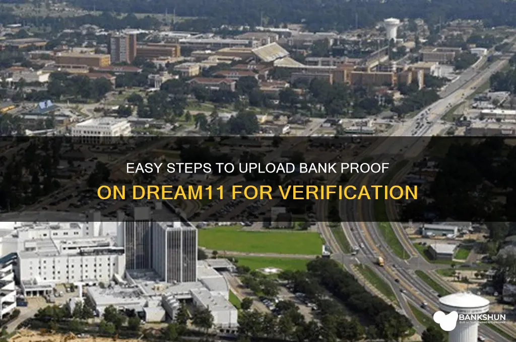 how to upload bank proof in dream11