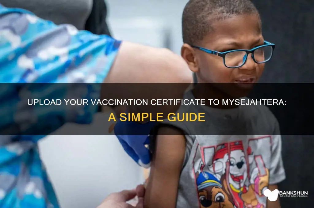 how to upload vaccination certificate in mysejahtera