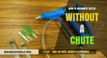 Safe Cattle Vaccination Techniques: Alternatives to Using a Chute