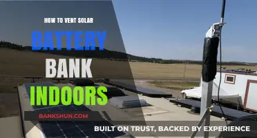 Safe Indoor Venting Solutions for Your Solar Battery Bank Setup