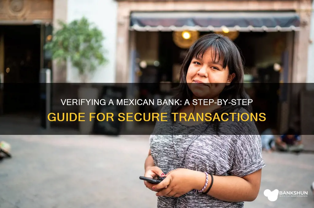 how to verify a bank in mexico