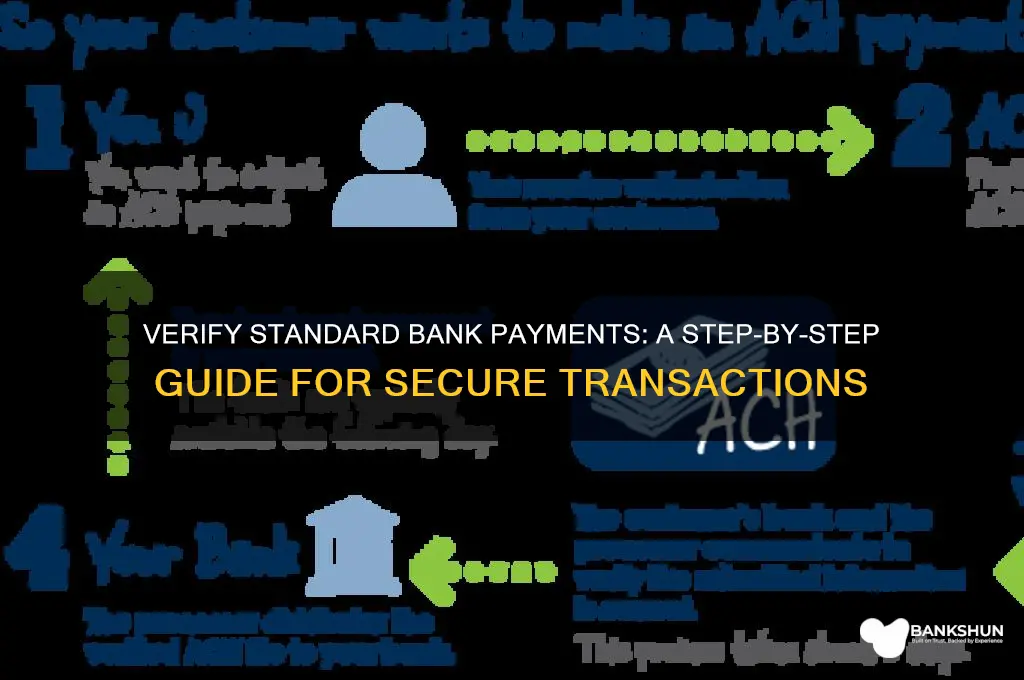 how to verify a standard bank payment
