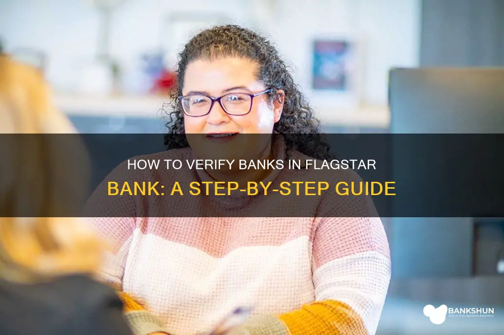 how to verify banks in flagstar bank