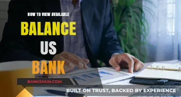 How to Easily Check Your Available Balance at US Bank