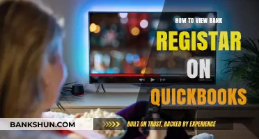 QuickBooks Guide: Accessing and Viewing Your Bank Registrar Easily