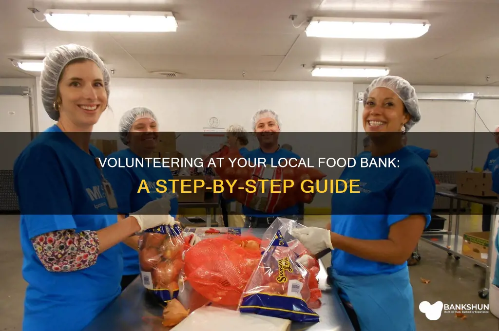 how to volunteer at local food bank