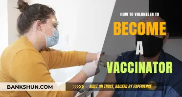 Step Up and Save Lives: Your Guide to Becoming a Vaccinator Volunteer