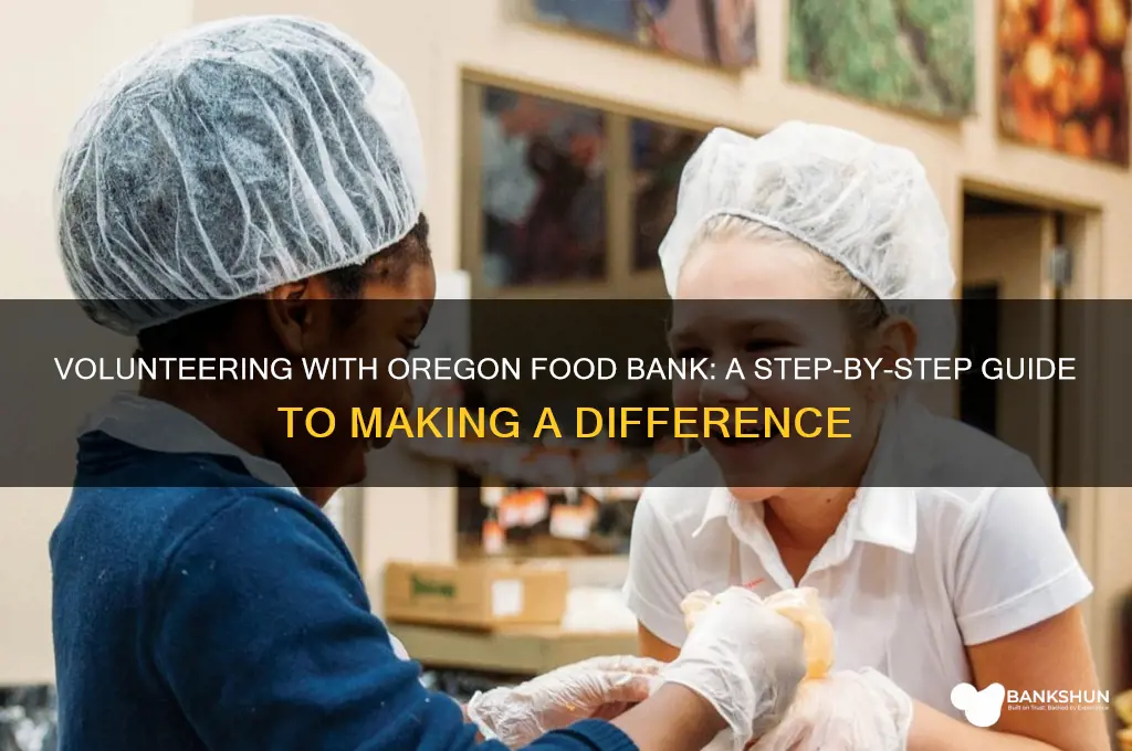 how to volunteer with oregon food bank
