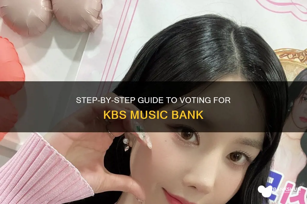 how to vote for kbs music bank