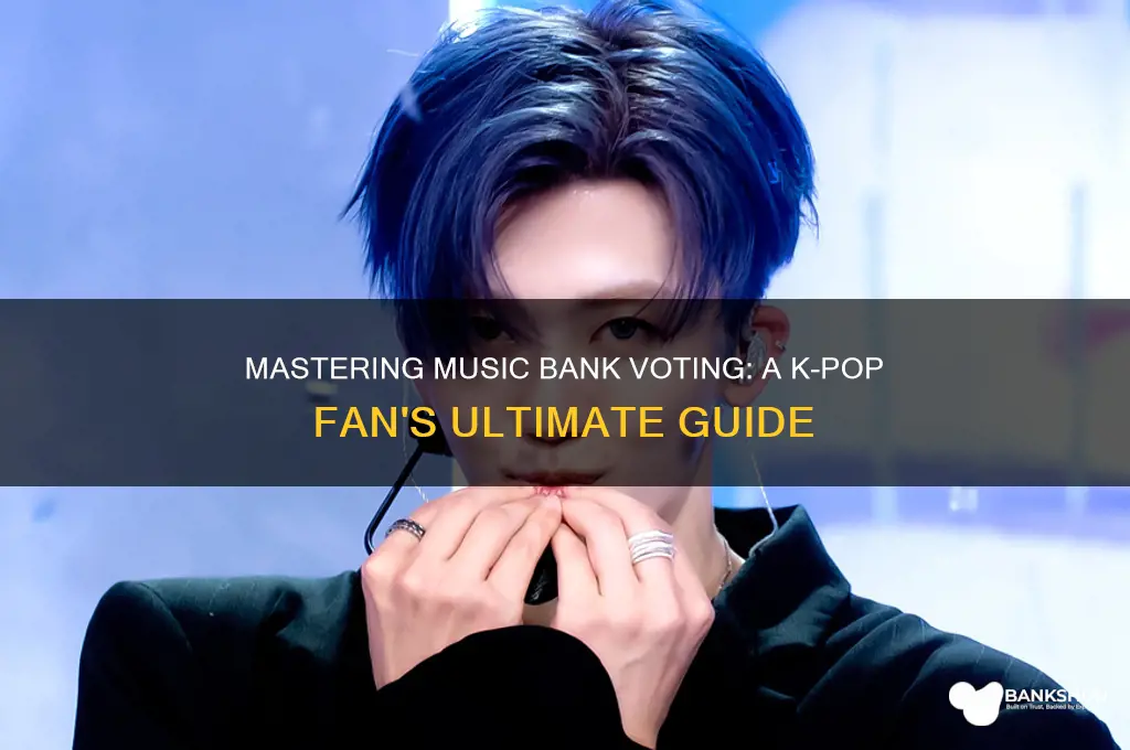how to vote on music bank kpop